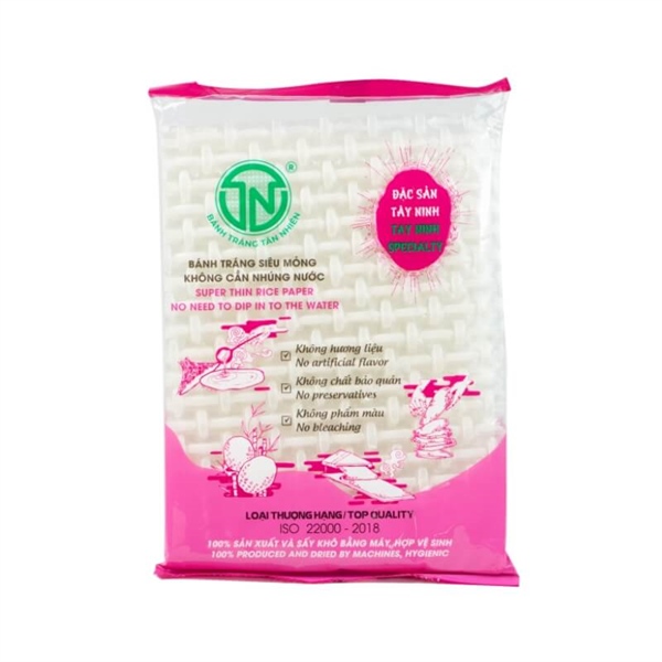 Bánh tráng siêu mỏng Tân Nhiên gói 120g