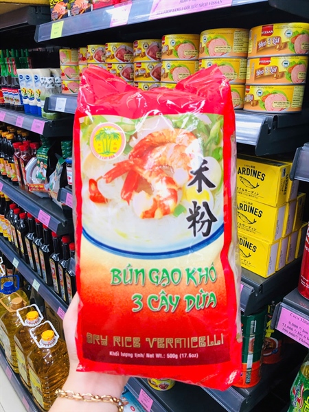 Bún gạo khô 3 cây dừa