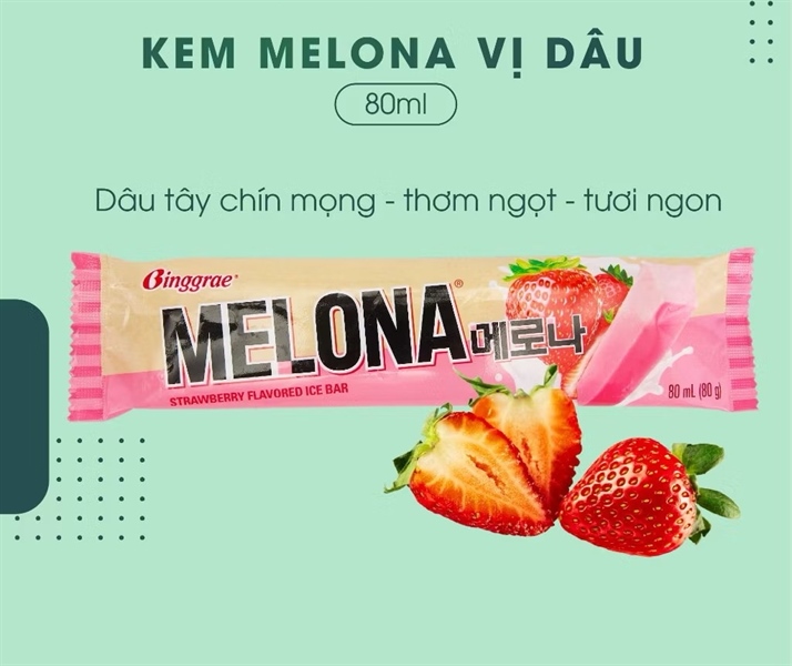 KEM MELONA DÂU HQ 80ML