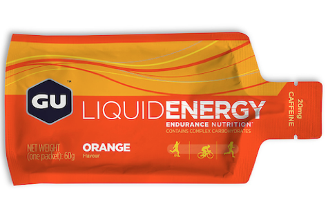 GU NUTRITION, LIQUID GEL, ORANGE
