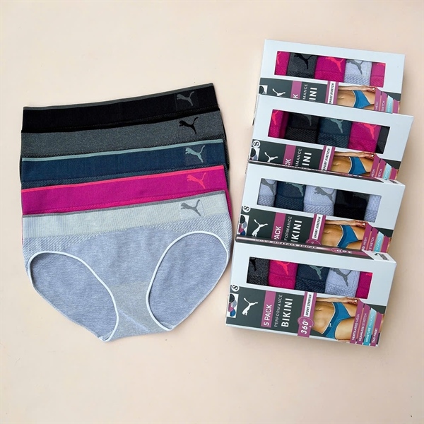 Set 5 quần chip tam giác Puma nữ