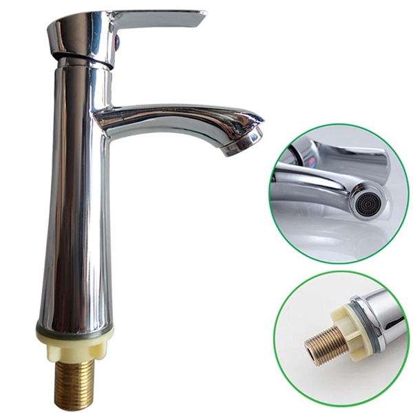 Vòi lavabo lạnh LB01 thân cao 16cm (I)