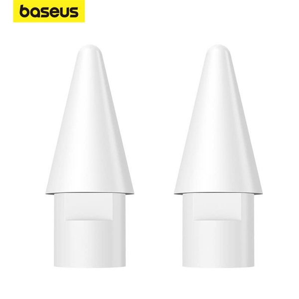 ĐẦU BÚT CẢM ỨNG BASEUS SMOOTH WRITING CAPACITIVE STYLUS TIPS (2PCS)-TRẮNG-SXBC010002