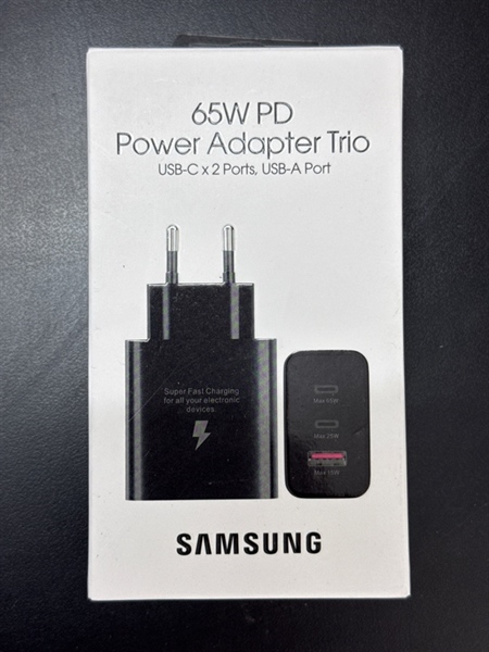 65W PD Power Adapter Trio