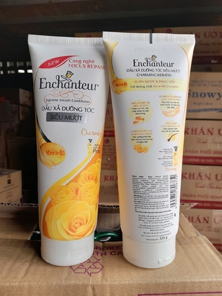 Dầu xả Enchanteur dưỡng tóc siêu mượt charming tuýp 335g