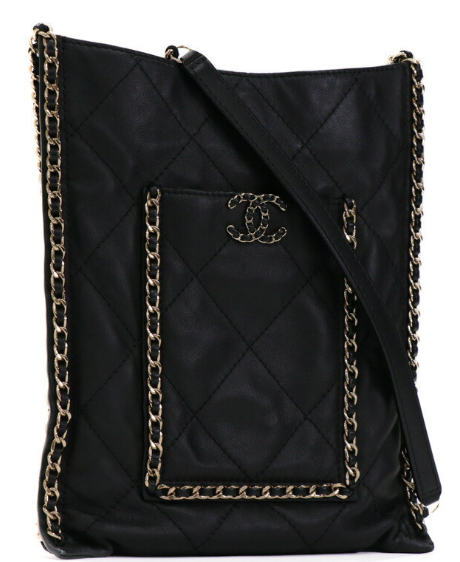 Túi Chanel viền xích +