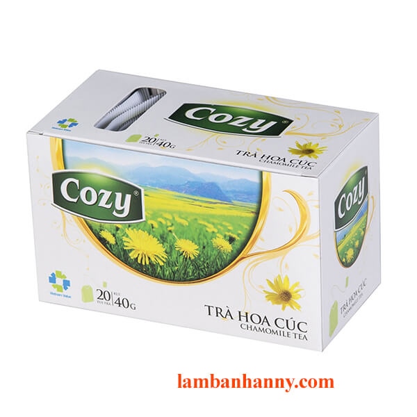 Trà Túi Lọc Cozy Hoa Cúc Hộp 20 Gói x 2g