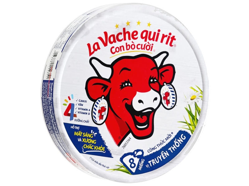 Phô mai ăn Con Bò Cười 8 miếng