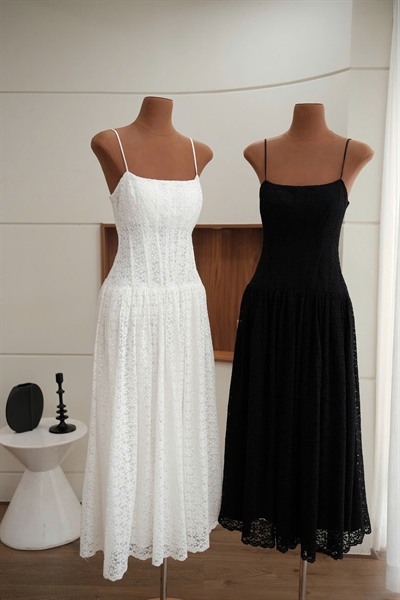 ĐẦM REN DÀI 2 DÂY