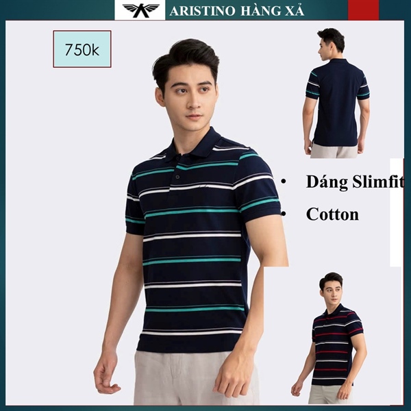 Áo polo Aristino APS206S2 Slimfit cotton