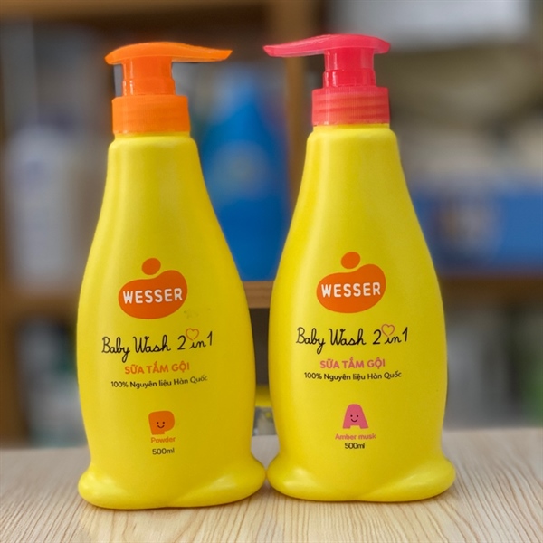 Sữa tắm gội Wesser