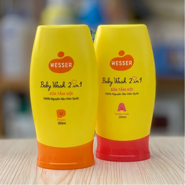 Sữa tắm gội Wesser