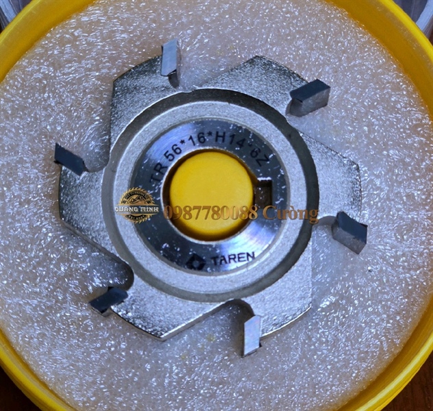 Dao bo thẳng máy dán cạnh 56mm
