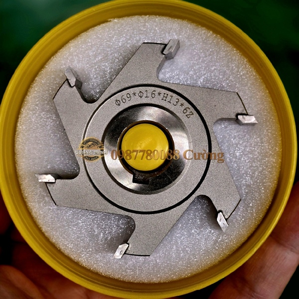 Dao bo thẳng máy dán cạnh 69mm