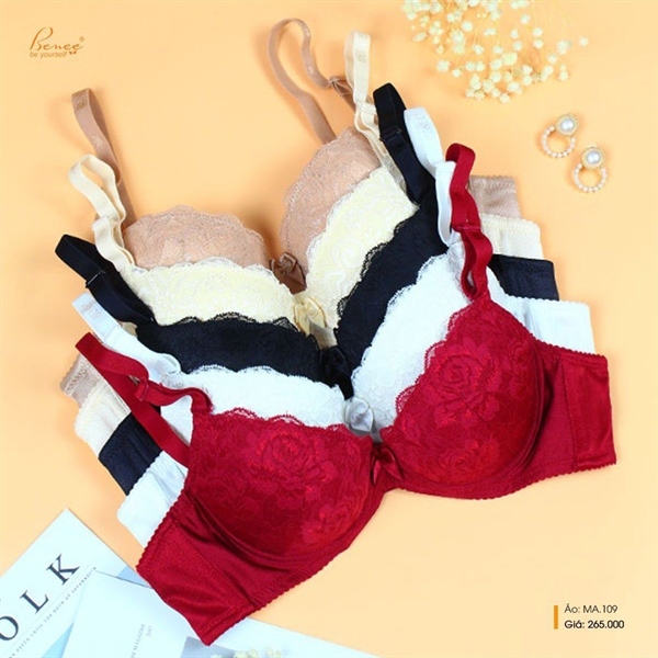 Áo ngực nữ ren mút vừa BENEE MA109
