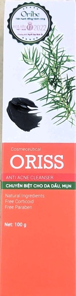 Sữa rửa mặt ngừa mụn (Anti Acne Cleanser) ORISS 100g - Dân Khang 2