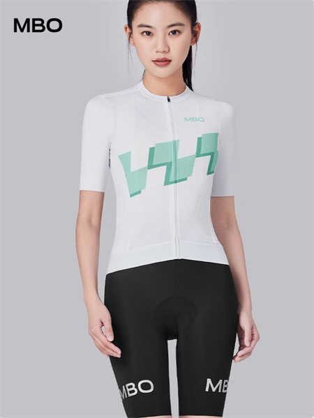 SC312TRANG - Áo Đạp Xe MBO Nữ Variable White