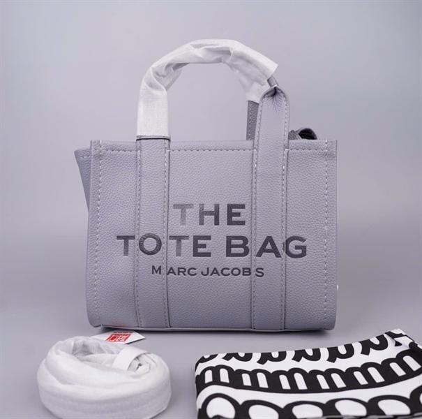 Túi Marc Jacobs handle xám sz26 +