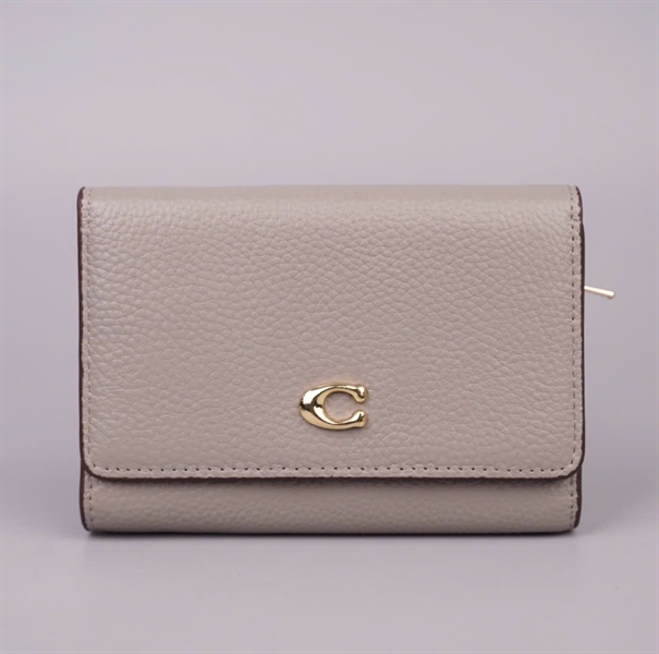 Ví Coach màu xám +