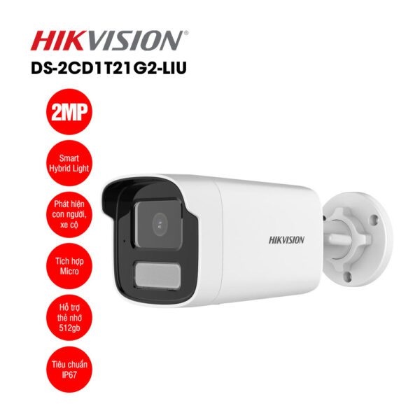 Camera HIKVISION DS-2CD1T21G2-LIU