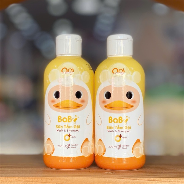 Sữa tắm gội Agi
