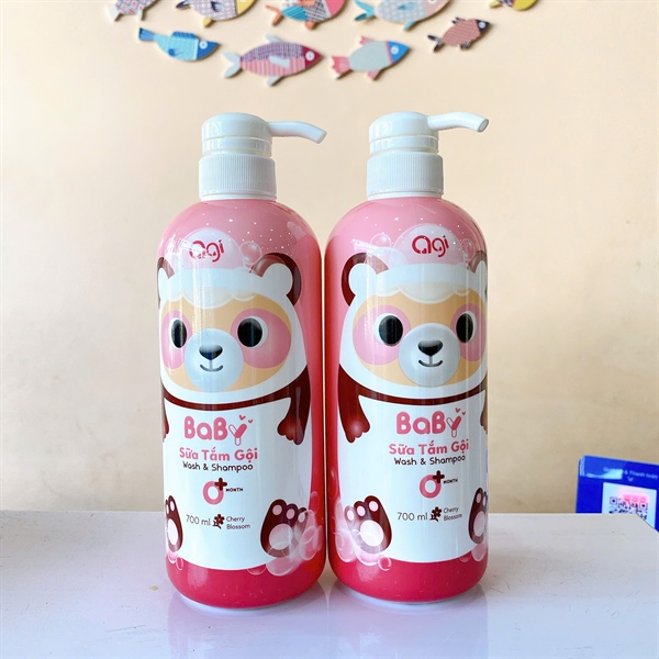 Sữa tắm gội Agi