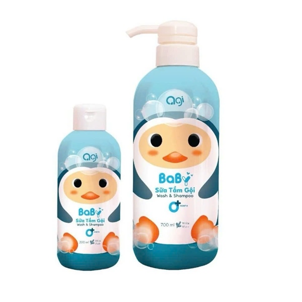 Sữa tắm gội Agi