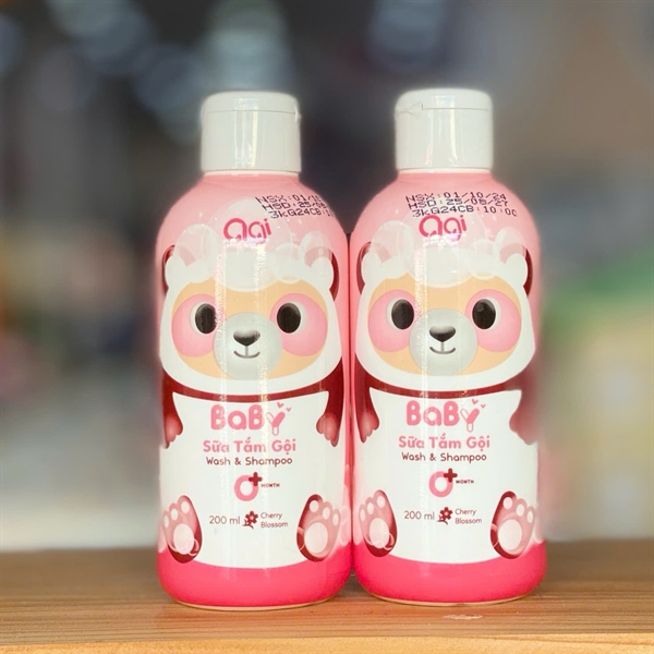 Sữa tắm gội Agi