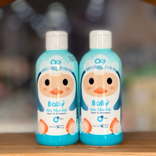 Sữa tắm gội Agi