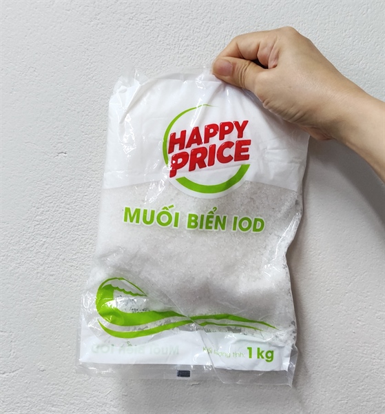 Happy price muối biển IOD 1kg - Salt