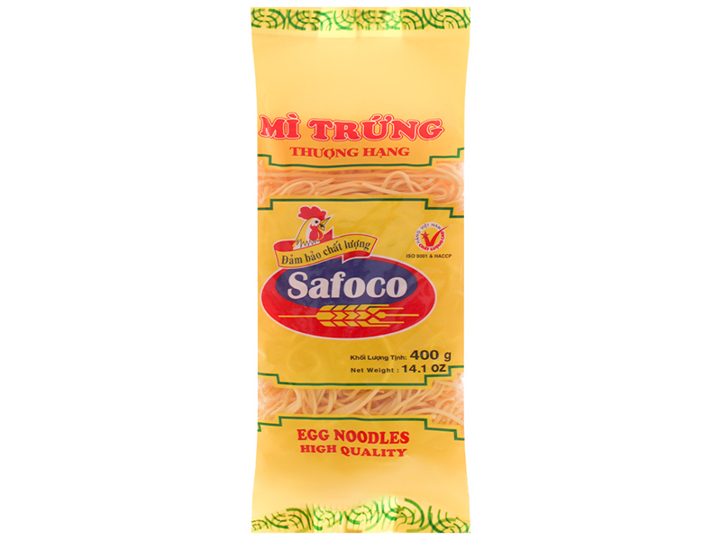 Mì trứng thượng hạng Safoco 400g