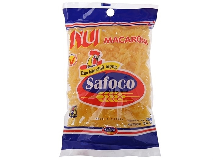 Nui xoắn Safoco 300g