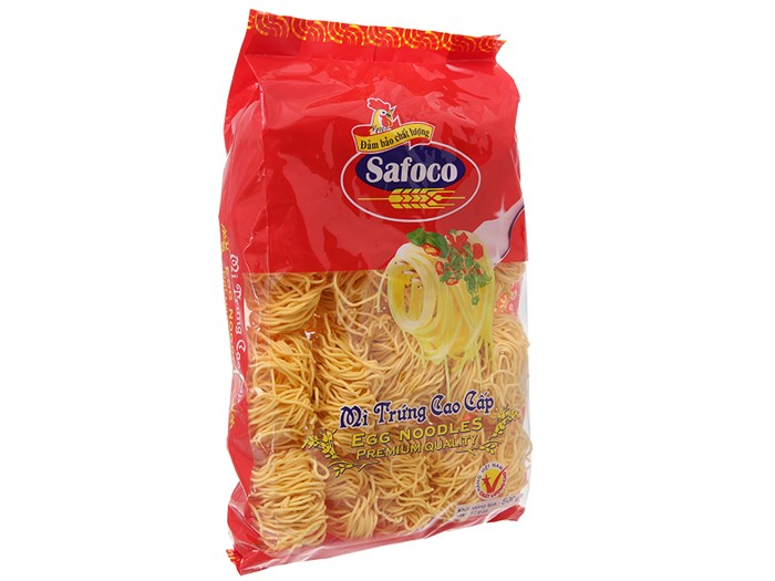 Mì trứng cao cấp Safoco 500g