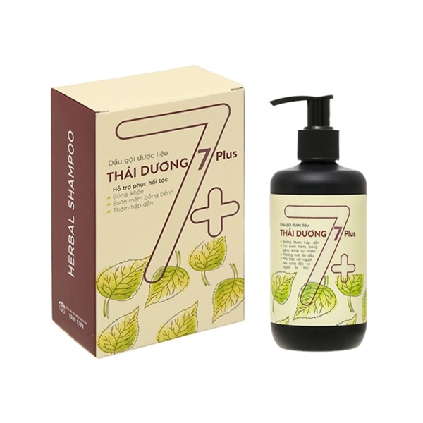 Dầu gội dược liệu thái dương 7 Plus (Hộp 01 chai x 100ml)