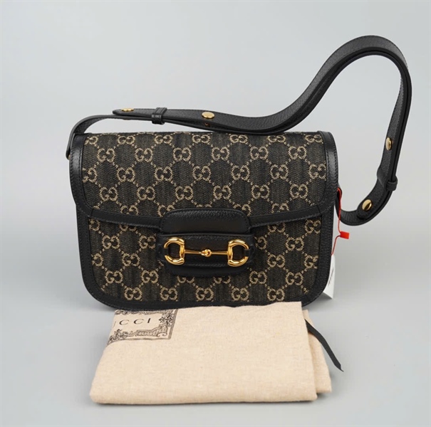 Túi GG 1955 đen (602204-520981) sz25 +