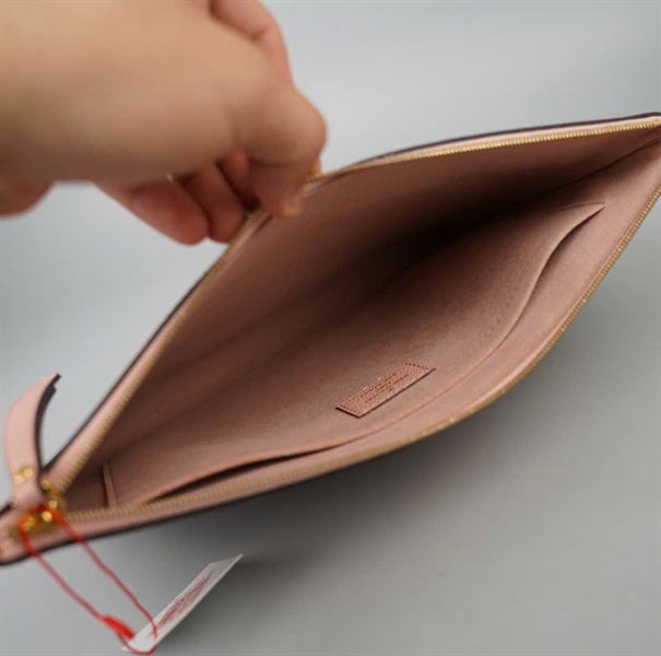 Túi LV Clutch hoa nâu (TN0199) sz29 +