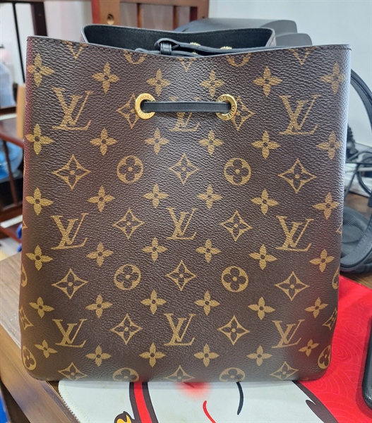 Túi LV Noé hoa nâu sz25 +