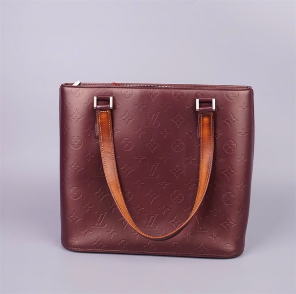 Túi LV Tote hoa nâu sz27 KG+