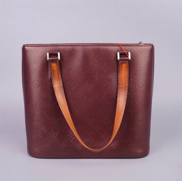 Túi LV Tote hoa nâu sz27 KG+