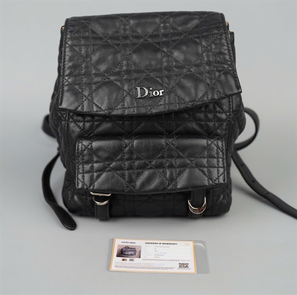 Balo Dior đen KG+