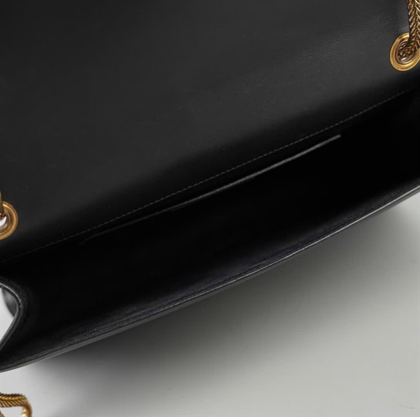 Túi YSL đeo chéo đen sz27 KG+