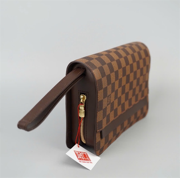 Túi LV Clutch ô vuông nâu sz24 (SN0029) +