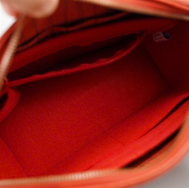 Túi LV Speedy hoa đỏ có lót form kèm ổ+ 2 chìa sz25 +