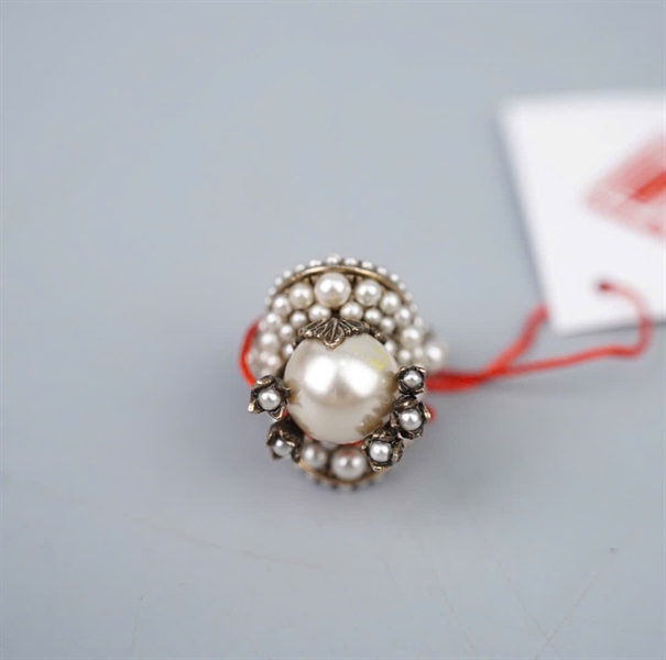 Nhẫn GG ngọc trai KG+