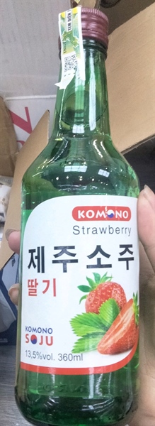 Rượu Soju vị dâu