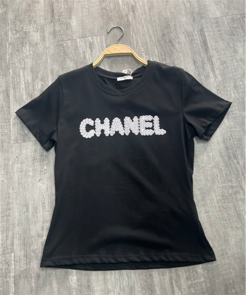 Áo sơmi chanel cộc tay 30892