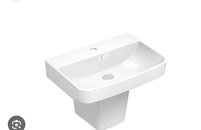 Lavabo treo tường kèm chân Viglacera CD58 (I)