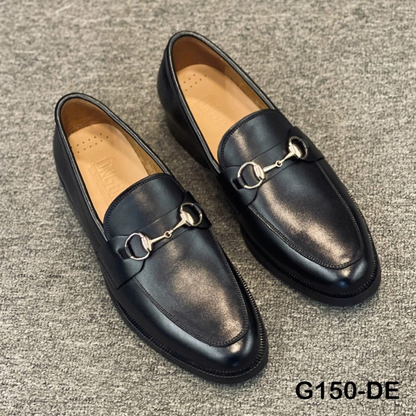 Giày Loafer Mũi Tròn - Khoá