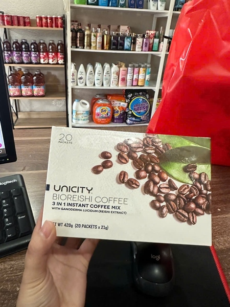 CAFE UNICITY LINH CHI HỘP 20 GÓI