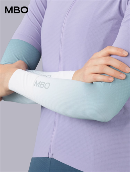 D116MCZAW004D - Tất Tay Đạp Xe MBO Aqua Sky